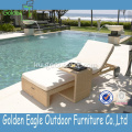 Outdoor Chaise Sun Lounger with Tube Aluminium